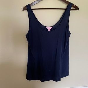 Lilly Pulitzer Navy Kinsey Top